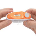 Alicate elétrico inteligente para unhas 7,9 x 7,9 x 3,1 cm USB-C Lanterna Ecrã digital 3 velocidades Polimento Limação Para crianças e adultos Baixo ruído 4