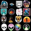 Alien Stickers 50 pcs E175 2