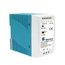 Alimentation à découpage sur rail DIN 100W AC 100–240V DC 48V 2A 50/60Hz Alimentation compacte dimensions 10 x 9 x 5,4 cm pour armoires 1