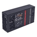 Alimentatore PC completamente modulare Flex ATX 300 W 162 x 81,5 x 40,5 mm con ingresso 220–240 V in custodia metallica nera per mini PC e computer 3