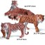 Állatok készlete tigrisek családja 2