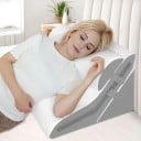Állítható klinikus párna 56 x 50 x 25 cm Összecsukható ergonomikus párna 10 az 1-ben Három részre szétszedhető Ortopéd hát-, láb-, fej- és nyaktámasz 2