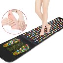 Almofada de acupressão 35x175 cm com pedras artificiais Almofada de massagem para os pés e todo o corpo Ferramenta de massagem reflexa para saúde 3