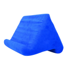 Almofada de esponja suporte para tablet 27 x 25 x 23 cm com apoio e bolsos laterais Suporte ajustável para ler e ver vídeos 5