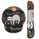 Almofada ergonómica para rato com apoio para pulsos para teclado 5