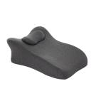 Almofada ortopédica multifuncional em espuma de memória 60x42x23 cm Apoio para a coluna cervical Curvatura saudável Design ergonómico Sono 2