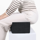 Almofada ortopédica para coxas 42,5 x 20 x 13 cm Espuma de memória Almofada ergonómica para sentar para alívio da pressão na cóccix e lombar 3