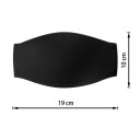 Almofada para a correia da máscara de mergulho 19 x 10 cm Protetor de neoprene para a correia dos óculos Capa protetora para a parte de trás da cabeça 3