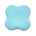 Almofada para joelhos de yoga ergonómica 20×20×2 cm poliuretano almofada macia de proteção para exercícios de yoga e fitness 3