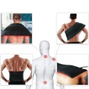 Almofada Terapêutica 80x30cm com Luz Vermelha 660nm 850nm 360 LED Terapia Muscular Alívio da Dor Apoio à Circulação Sanguínea Temporizador Ajustável 3