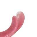 Almofadas de fixação para próteses dentárias 2 pcs Fixação estável Uso confortável Melhor aderência Contra irritação Fácil de usar Cuidados dentários 4