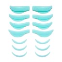Almofadas de silicone para permanente de pestanas Aplicadores e ferramentas para curvar pestanas Pinças 3D Conjunto cosmético de pestanas 1