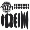 Almofadas para capacete 1 conjunto Universal Espuma de memória Almofada interna de substituição Almofada confortável para capacete 5