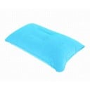 Almohada de viaje inflable para dormir con hendidura para la cabeza Material PVC con superficie suave Dimensiones 38 x 24 x 12 cm 2