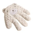 Almohada relajante para bebé de 26 x 24 cm con forma de osito de peluche, ayuda de presión para niños pequeños con palmas y control remoto 2