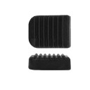 Almohadilla de goma para caballete lateral de motocicleta 6x5x2 cm Soporte estable para estacionamiento exterior Protección contra daños 1