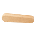Almohadilla de prensado de madera de haya 24 x 6 x 3,7 cm Almohadilla de prensado para patchwork y telas. Ayuda para planchar y coser por ambas caras. 3