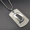 Alphabet Letter Necklace 4