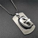 Alphabet Letter Necklace 7