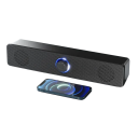 Altavoz Bluetooth para computadora de escritorio de 25 W, micrófono inalámbrico y con cable de doble propósito, sonido estéreo 3D, sistema de audio 3