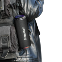 Altavoz Bluetooth portátil IPX7 resistente al agua, 25 W, graves potentes, batería de 4000 mAh, control por aplicación, efectos de luz, tarjeta SD tipo C 5