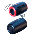 Altifalante Bluetooth 5.3 Portátil à Prova de Água com Som HiFi Estéreo Rádio FM USB AUX Cartão SD para Exterior Modo Sem Fios Carga Android 800mAh 2