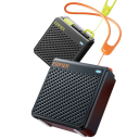 Altifalante Bluetooth 5.3 Portátil à Prova de Água para Campismo e Caminhadas Leve Altifalante Estéreo 8 Horas de Reprodução 500mAh de Banda Larga 2