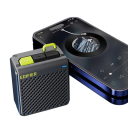 Altifalante Bluetooth 5.3 Portátil à Prova de Água para Campismo e Caminhadas Leve Altifalante Estéreo 8 Horas de Reprodução 500mAh de Banda Larga 3