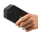 Altifalante Bluetooth portátil 35 W com rádio FM, entrada USB, TF, AUX, função TWS, membrana de graves, microfone, compatível com PC e telefone 2