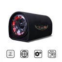 Altoparlante Bluetooth con potenza di 100 W in una cassa tubolare nera Lettore MP3 Regolazione dei bassi e degli alti Ingresso RCA Dimensioni 28 x 15 3