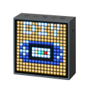 Altoparlante wireless Divoom Timebox Evo orologio Bluetooth con display LED programmabile per pixel art 9,85 x 9,85 x 3,8 cm Nero 7