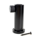 Aluminium fiskestang stativ med skrue 2 stk sæt 76 mm stangholder solid konstruktion sort til fastgørelse af stangen under fiskeri 2