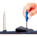 Aluminium gereedschap voor het demonteren van Presta en Schrader ventielen 55 x 9,7 mm Nauwkeurige ventieldemontage Cyklistiek accessoires 3