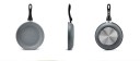Aluminium stegepande 22 cm J1310 3