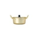 Aluminiumsgryde guld 3