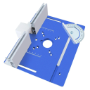 Aluminiumsplade 20 x 24 cm til montering af donkraften Arbejdsværktøj til løft af træ Aluminiumlegering Tømrer- og snedkerarbejde 4