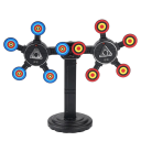 Alvo de Tiro 46 x 16 x 39 cm Alvo Móvel Rotativo 360° com Efeitos Sonoros e Contador Digital para Armas de Espuma para Crianças 1