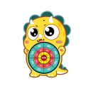 Alvo de velcro monstros 5