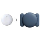 Älykäs paikannin Android Google Find My Valkoinen Magneettikannella 3,2 cm Vedenkestävä IP66 Avaimille lemmikeille ja matkalaukuille 8