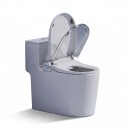 Älykäs wc-istuinpehmuste bideellä Lämmitetty ja automaattinen Ääniohjaus ja sovellus 48,5 x 37 cm U-muoto Infrared valo WC:lle 1
