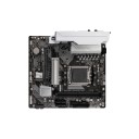AM5-kannan ja B650-siruston emolevy AMD Ryzen 7000–9000:lle DDR5 Wi-Fi ja 2,5 Gb LAN sekä M.2 PCIe 4.0 mustavalkoisena 4