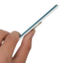 Ammattimainen hiustenleikkuukampa Antistaattinen muovi Litteä kahva Hienot hampaat Osiointi Hiusten muotoilu 3