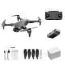 Ammattimainen taittuva drone 32x32x5 cm Kaksois-4K HD -kamera Laajakulmainen GPS 1,2 km:n kantama WiFi FPV Kaukosäädin LED Harjaton moottori 5
