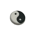 Amortisseur de vibrations pour raquette de tennis Accessoire antivibratoire circulaire avec le symbole yin et yang Accessoire sportif 1
