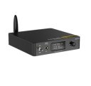 Amplificador digital bluetooth sem fios com decodificador HiFi e comando à distância Bluetooth 5.0 Porta óptica e coaxial Conectores RCA e USB 2