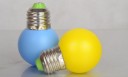 Ampoule LED E27 Petite ampoule ronde pour éclairage d'ambiance d'appartement Tension 110 à 220 V Angle d'éclairage 360° Durée de vie moyenne 8