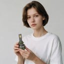 Ampoules LED pour phares avec contrôle via application Bluetooth 9005 HB3 3000–6000 K en aluminium avec ventilateur vert-gris pour voitures 12V/24V 3