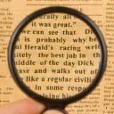 Αναδιπλούμενος μεγεθυντικός φακός 10x μεγέθυνση Διάμετρος 50 mm Φακός τσέπης για διάβασμα Κοσμήματα Εφημερίδες Βιβλίο Μεταλλικό σώμα Φορητή 5