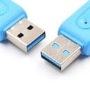 Αναγνώστης μνήμης καρτών SD και microSD 2 σε 1 με συνδέσεις USB και micro USB Ταχύτητα μεταφοράς έως 480 Mbps Συμπαγές μήκος 5,5 εκ. Πλαστικό ABS 6