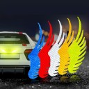 Ανακλαστική αυτοκόλλητη ετικέτα αυτοκινήτου με φτερά αγγέλου 2 τεμάχια 1